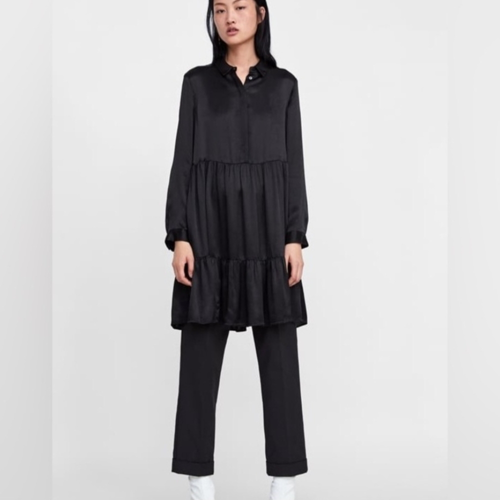 Zara💎bundle only  Black Midi Dress